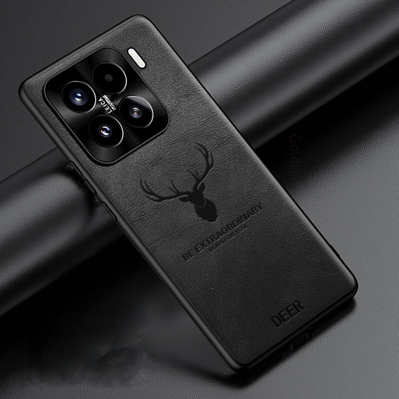 Photography Xiaomi 15 - ثلاثية الأبعاد الكرتون الأيائل الغزلان رئيس