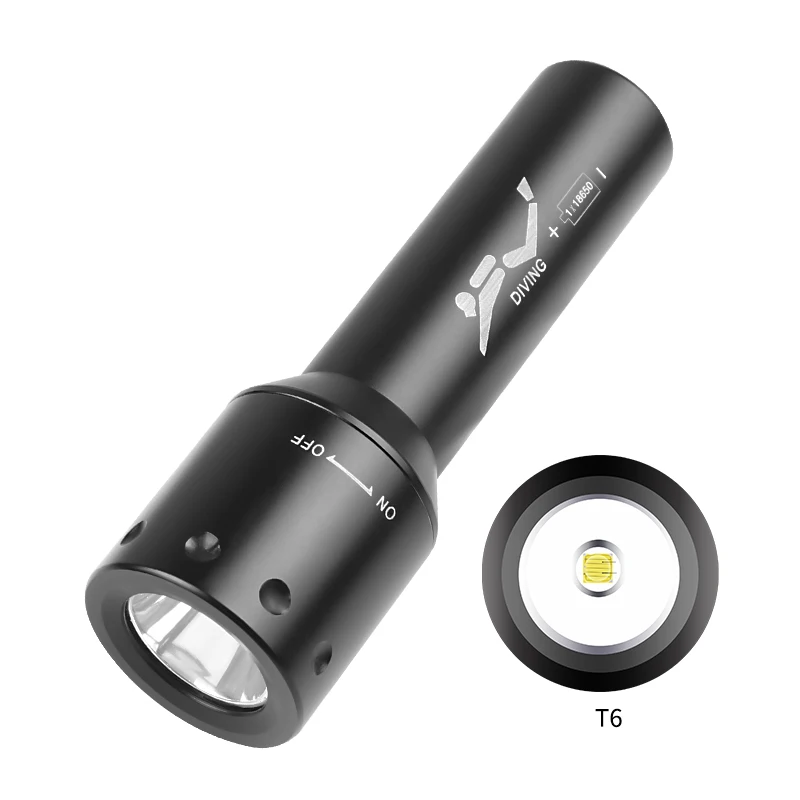 Photography Lighting - مصباح غوص LED جديد T6 طويل
