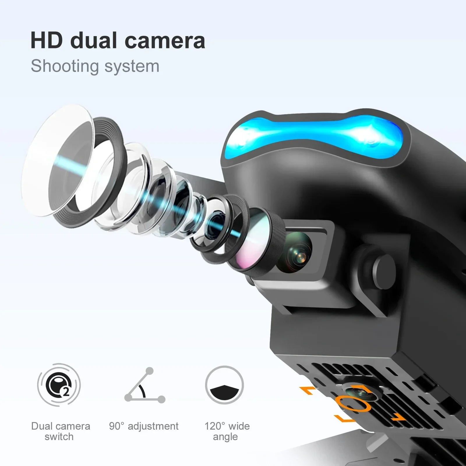 جديد E99 Pro HD 4K الطائرة بدو - مراجعة Photography Pro وسعره