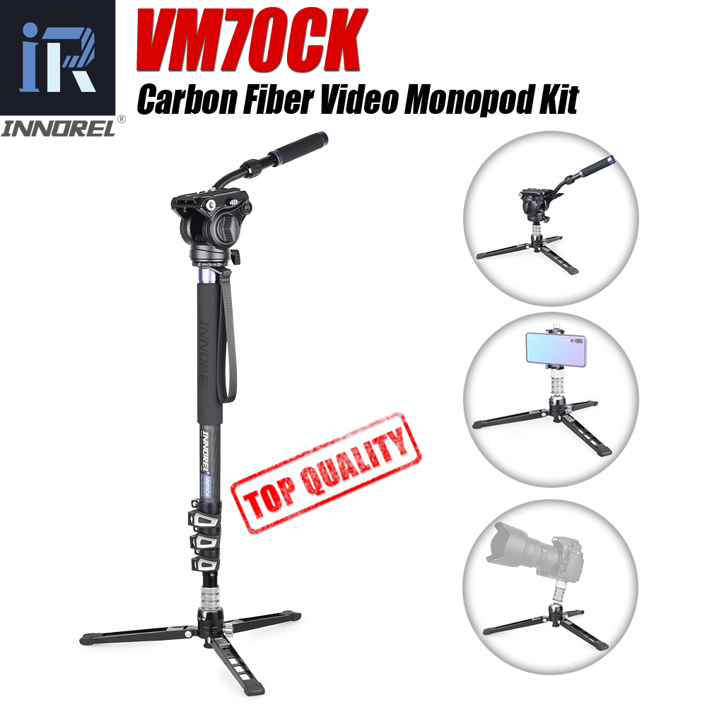 INNOREL VM70CK 10 طبقات ألياف  - مراجعة Camera Tripod Carbon وسعره