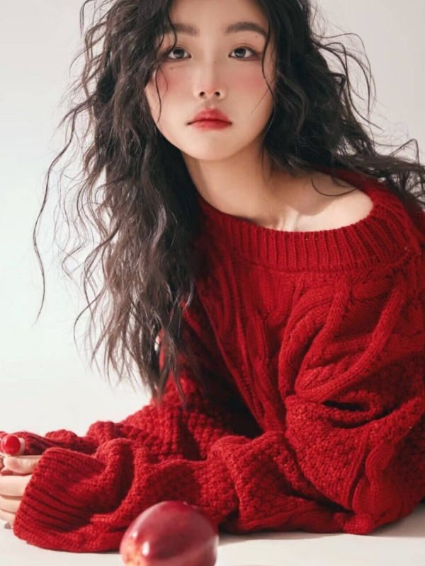 سترة حمراء للفتيات، تصوير فني  - مراجعة Photography Young وسعره