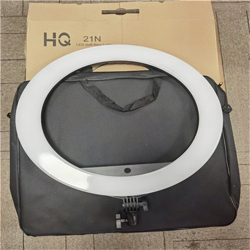 923HOT HQ-21N إضاءة حلقية LED  - مراجعة Photography Videos Free وسعره