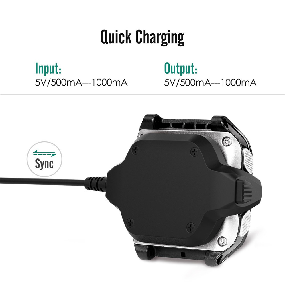 كابل شحن USB لساعة Garmin Fore - مراجعة Peak Design Clip وسعره