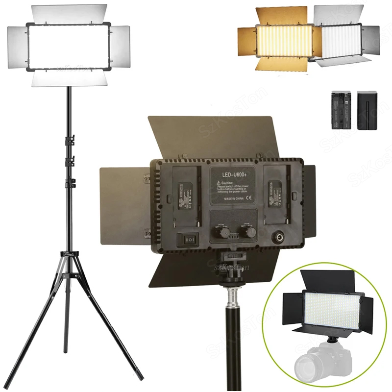 U800 U600 LED صور استوديو الفي - مراجعة Photography Game وسعره